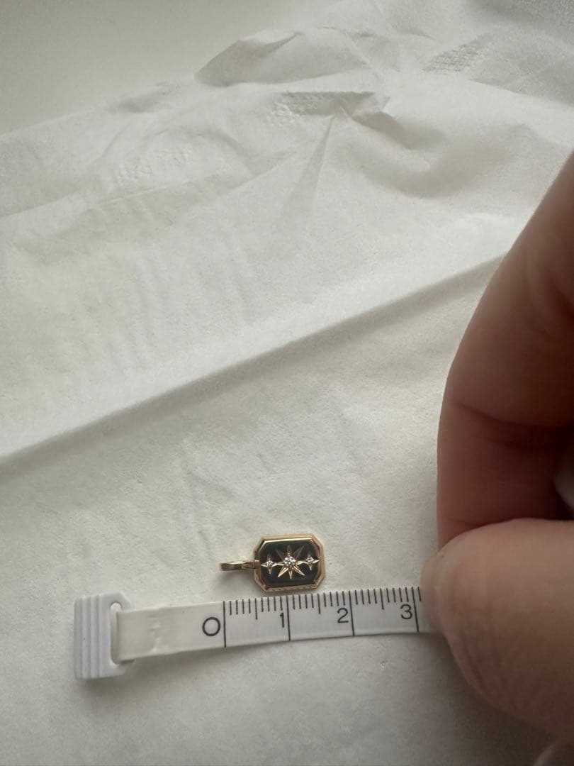 K18YG 天然ダイヤモンドペンダント　D0.04ct