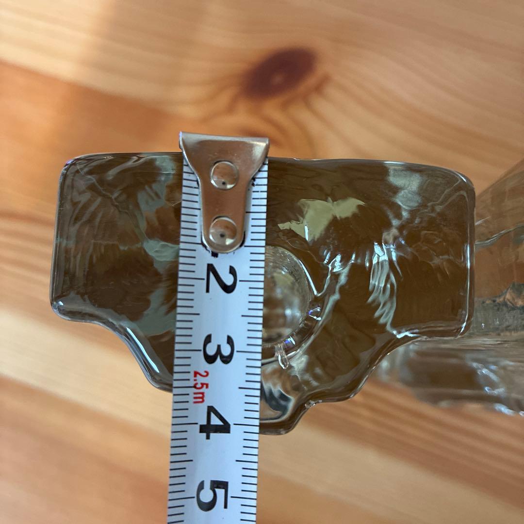 WALTHER ワルターグラス　ガラス　花瓶　フラワーベース　一輪挿し　ドイツ