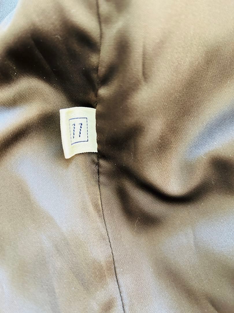 Silver Blu IEMURA 毛皮コート　リアルファー茶ハーフコート11号