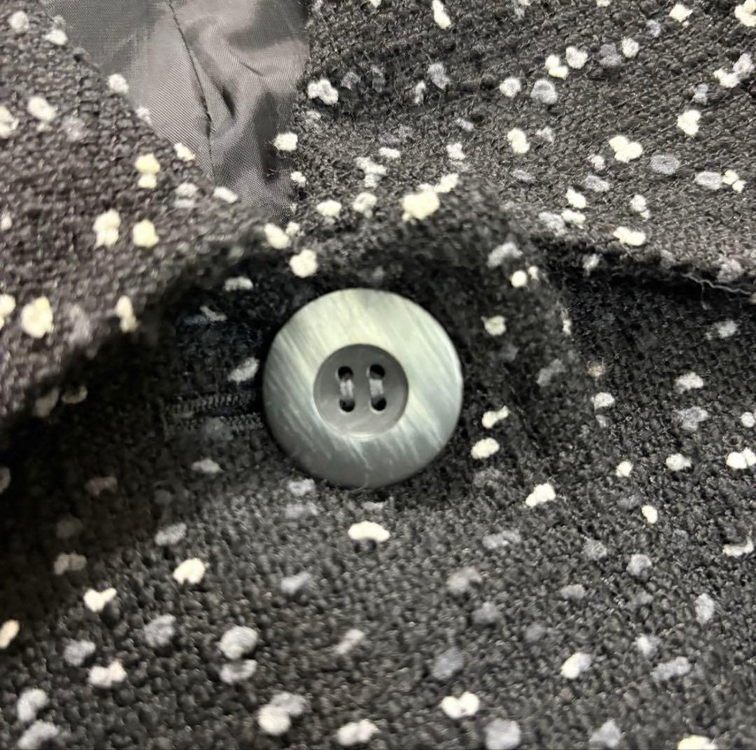 イヴサンローラン　ミックスツイード　テーラードジャケット ツイード