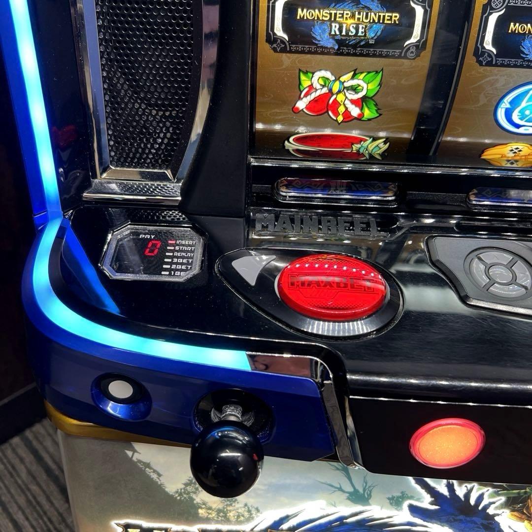 スマスロ「モンスターハンターライズ」　送料無料　パチスロ実機