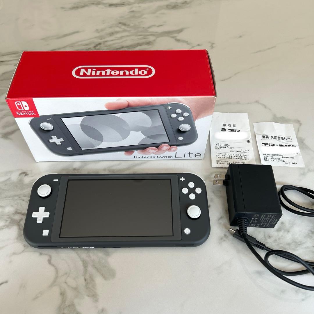 Switchライト本体 グレー