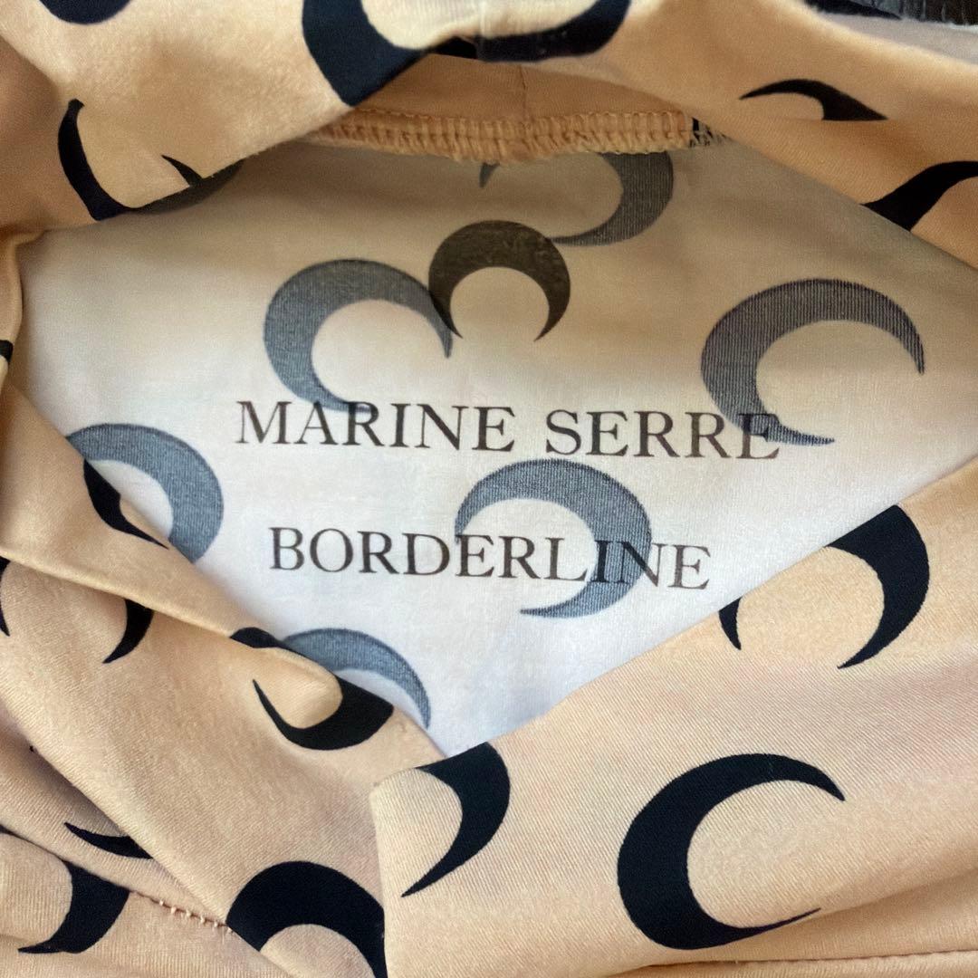 MARINE SERRE BORDERLINE 長袖Tシャツ