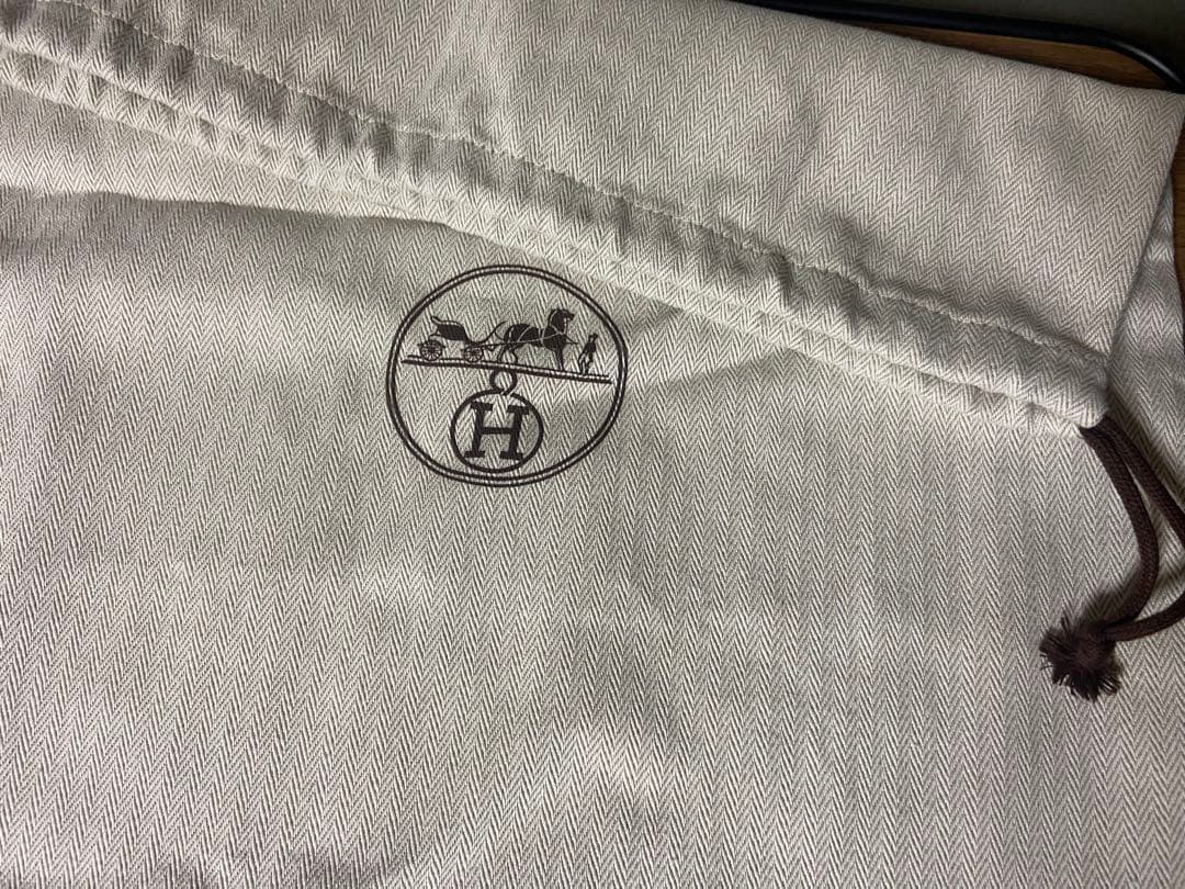 エルメス　ハット　ボブ　エレナ　アイボリー　58 HERMES