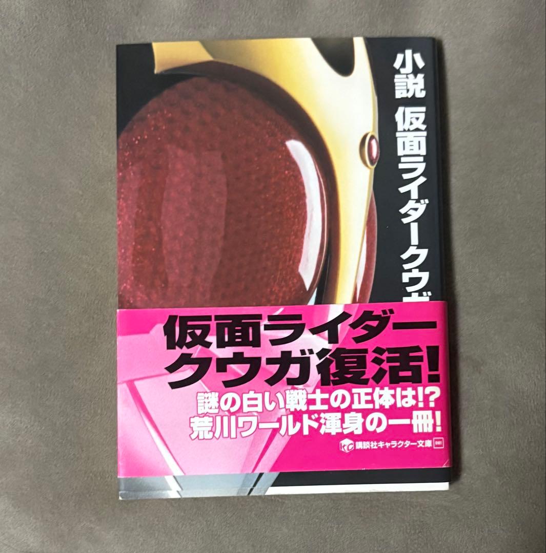 激レア 小説 仮面ライダークウガ ライダーアイコンセット