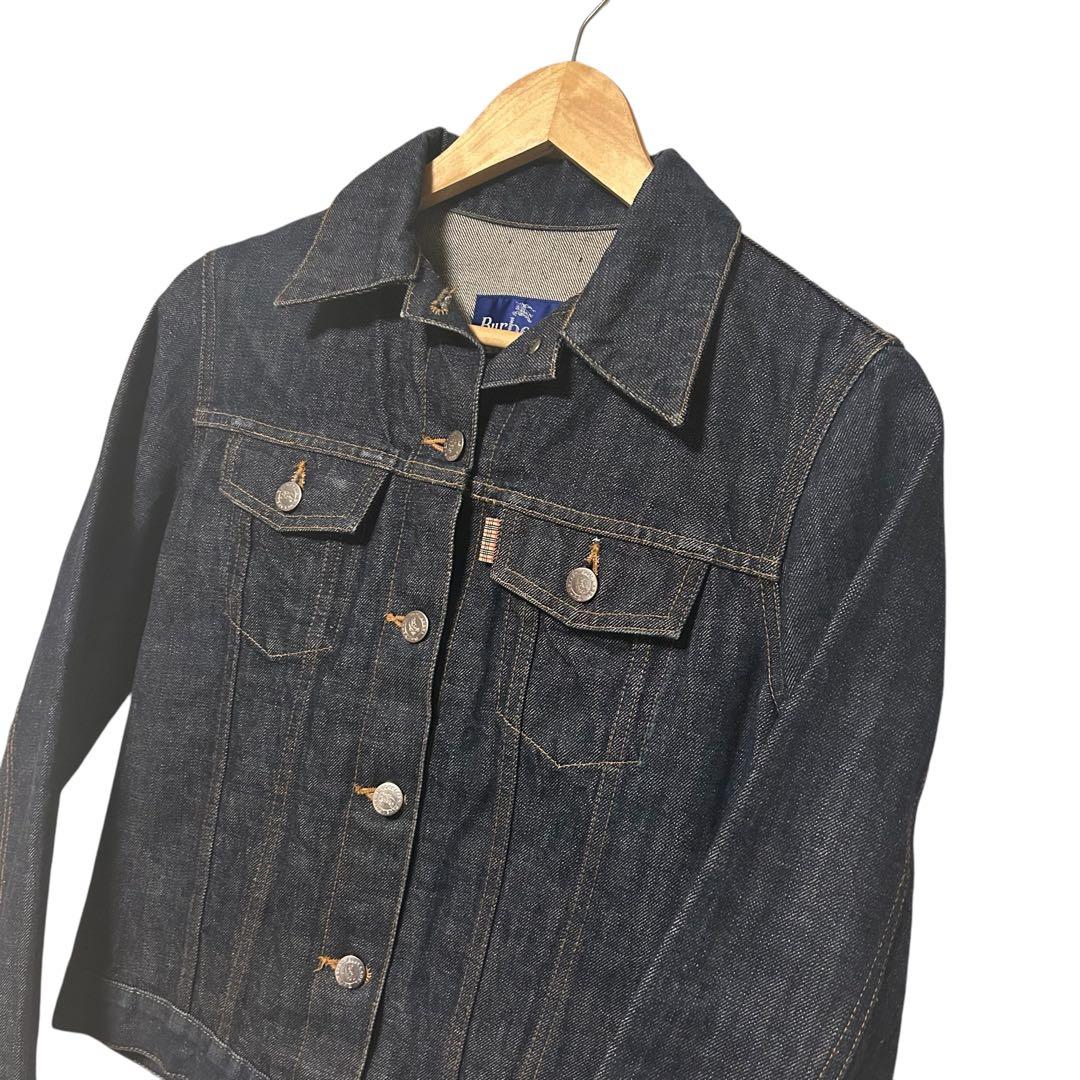 丸◎極美品‼︎ ◆Burberry◆ デニムジャケット Gジャン チェック