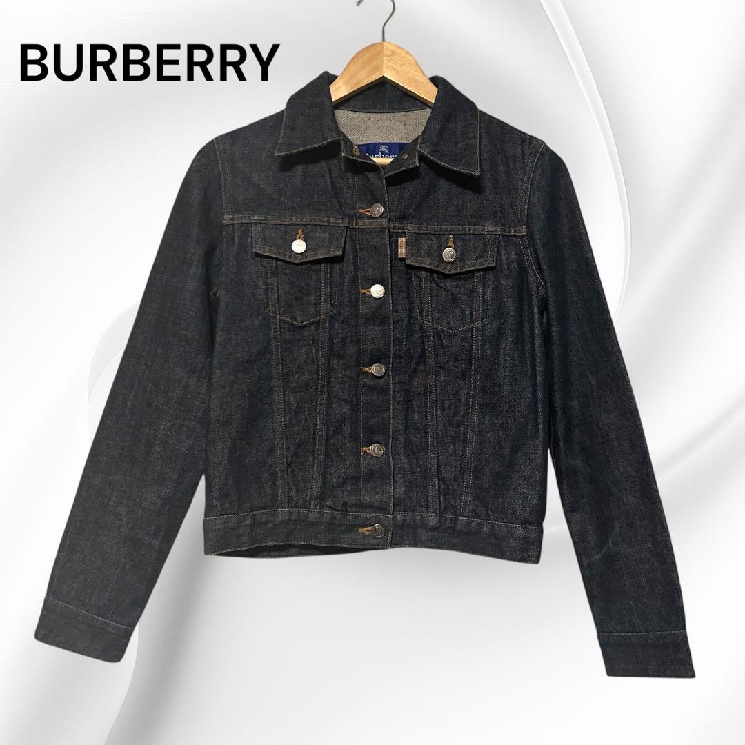 丸◎極美品‼︎ ◆Burberry◆ デニムジャケット Gジャン チェック