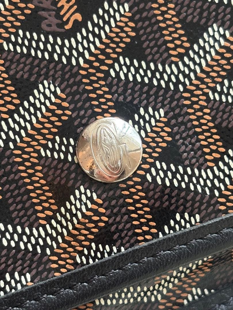 goyard プリュメ　ポーチウォレット　ブラック