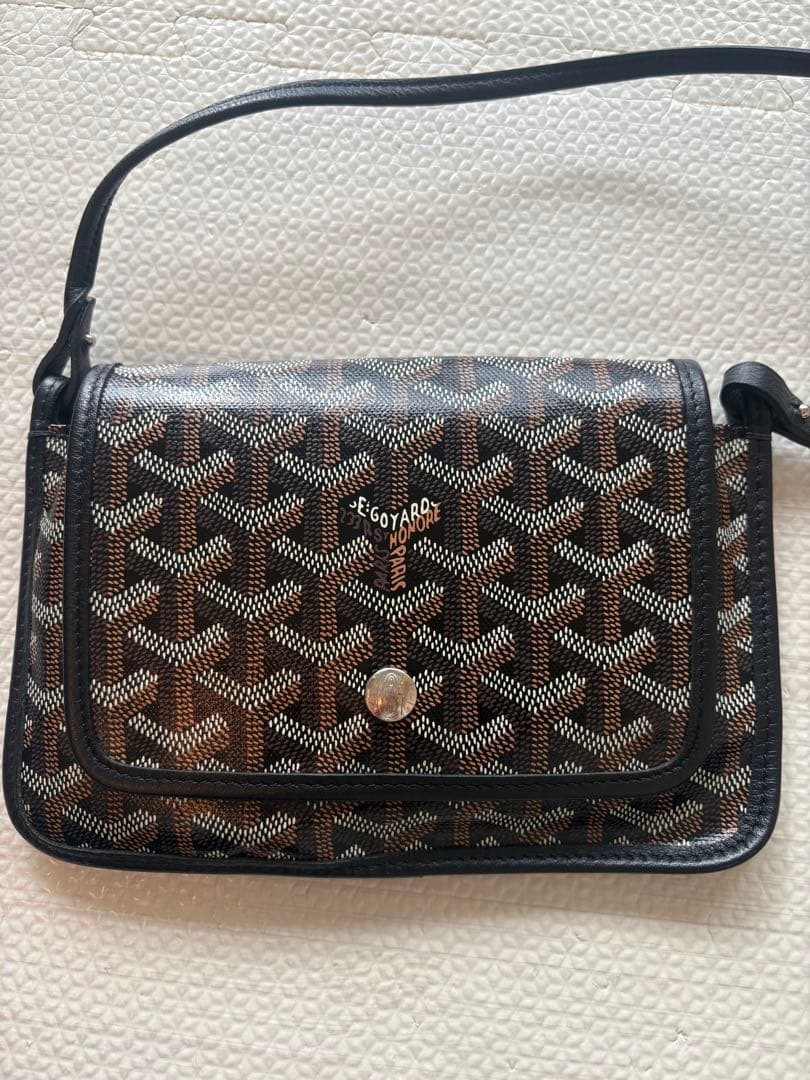 goyard プリュメ　ポーチウォレット　ブラック