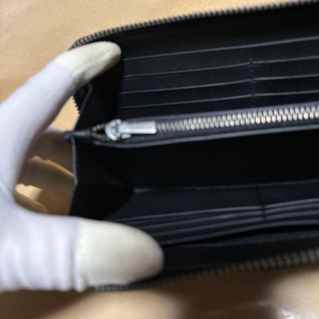 ひ*ろ様 ブラックレザー 長財布