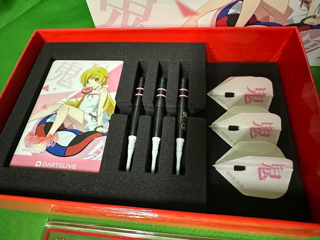 忍野忍 ダーツセット 【カード未使用】