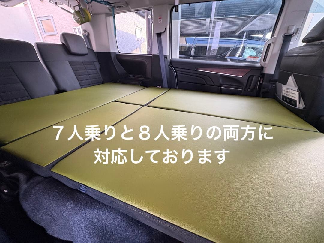 デリカD5専用ベッドキットの天板　オリーブ色