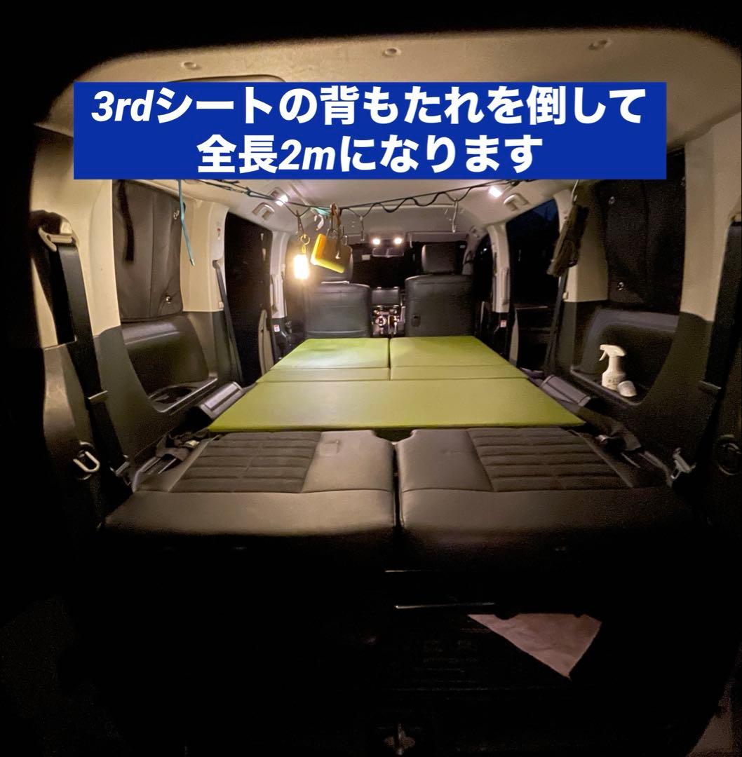 デリカD5専用ベッドキットの天板　オリーブ色