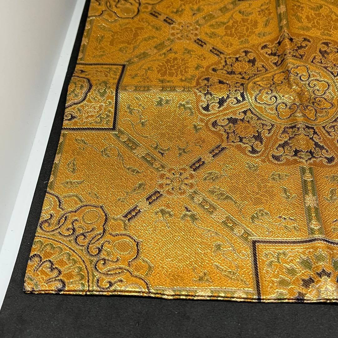 龍村美術織物　帛紗　『家康所持 蜀紅文錦写袱紗』　金襴　徳川家康　古代裂