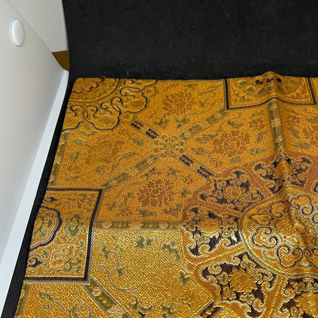 龍村美術織物　帛紗　『家康所持 蜀紅文錦写袱紗』　金襴　徳川家康　古代裂