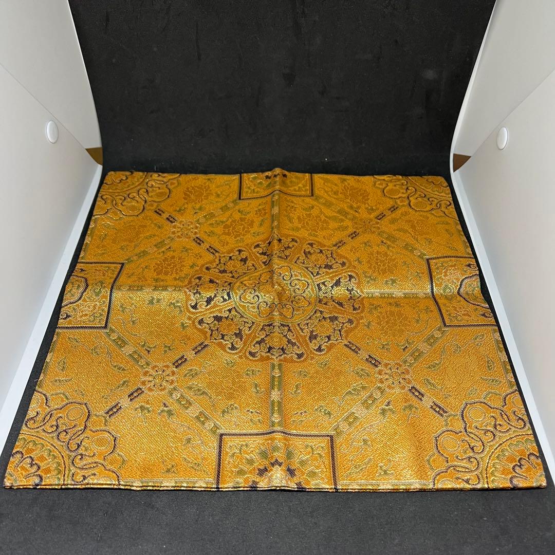 龍村美術織物　帛紗　『家康所持 蜀紅文錦写袱紗』　金襴　徳川家康　古代裂