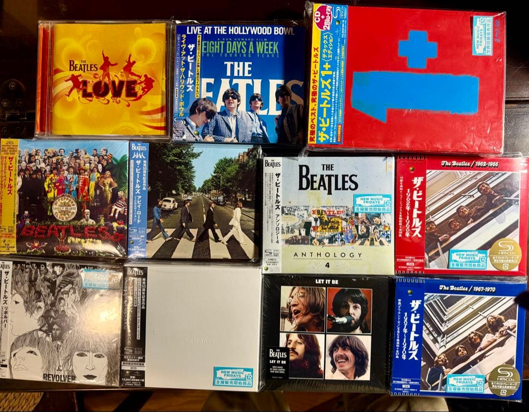 極美品　未開封含む　ビートルズ CD 11アルバム （ジャイルズ・マーティン）