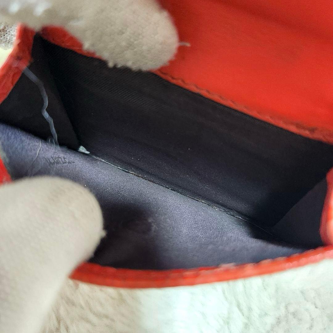 ✨美品　希少✨フェンディ　三つ折り　チェーンウォレット　パイソン　コンパクト