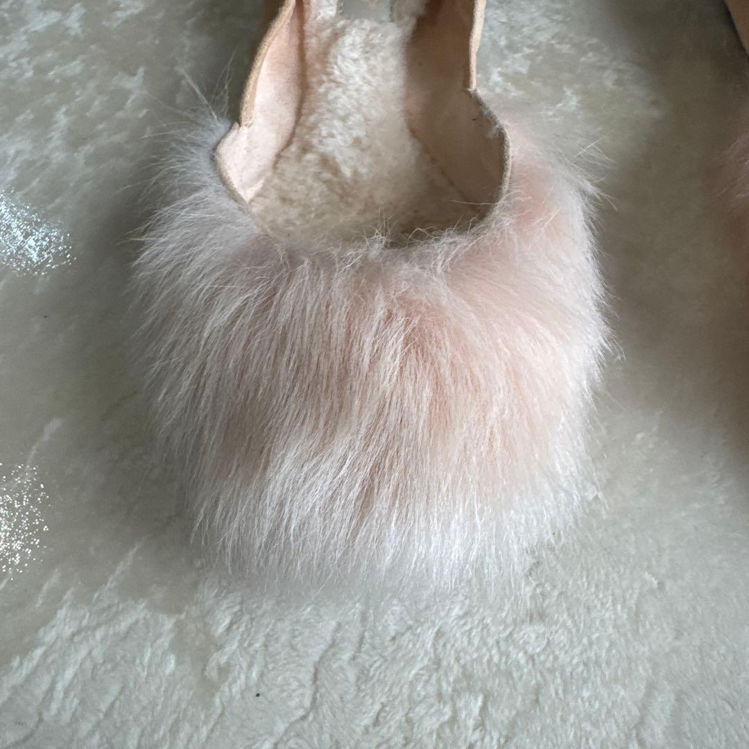 【sanpei UGG アグ】ジニー フラッフ フラットシューズファー★