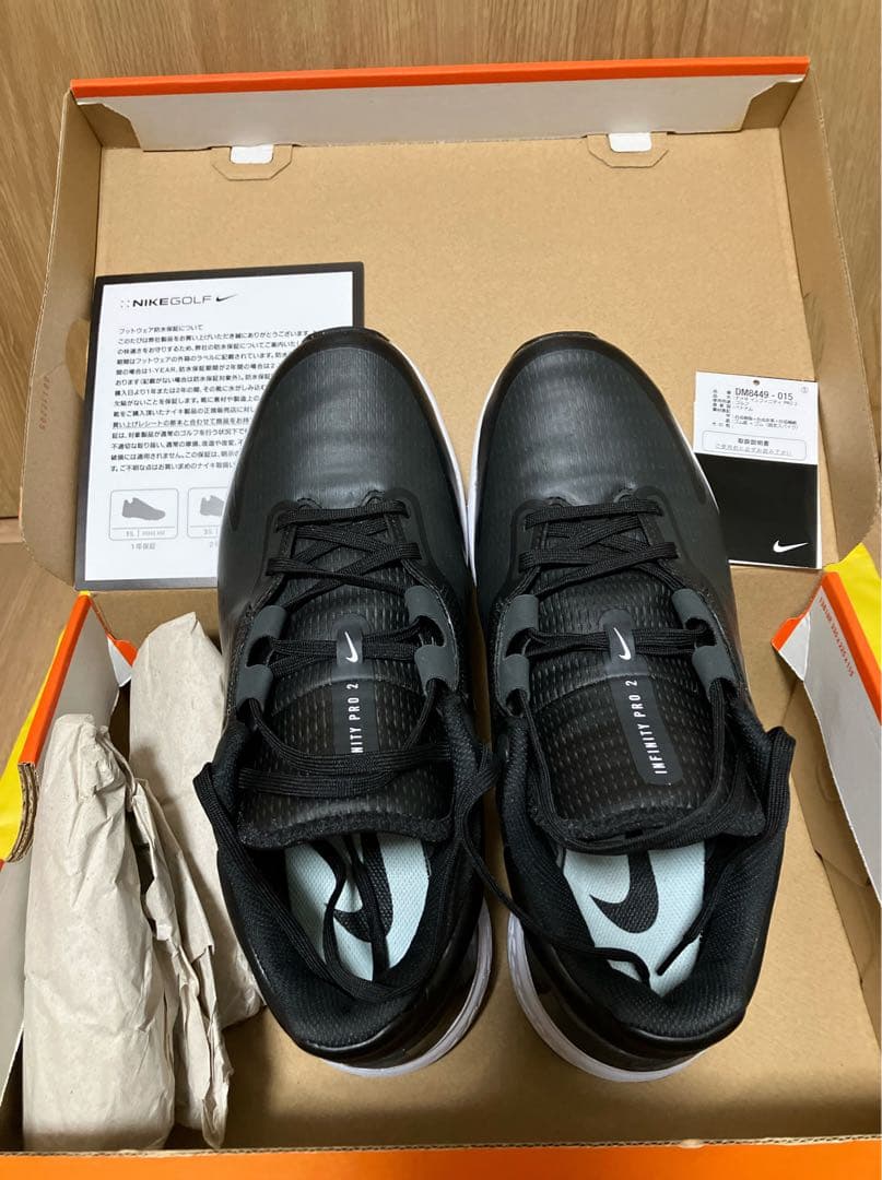 リッキー　NIKE スパイクレス　ゴルフシューズ　インフィニティプロ２
