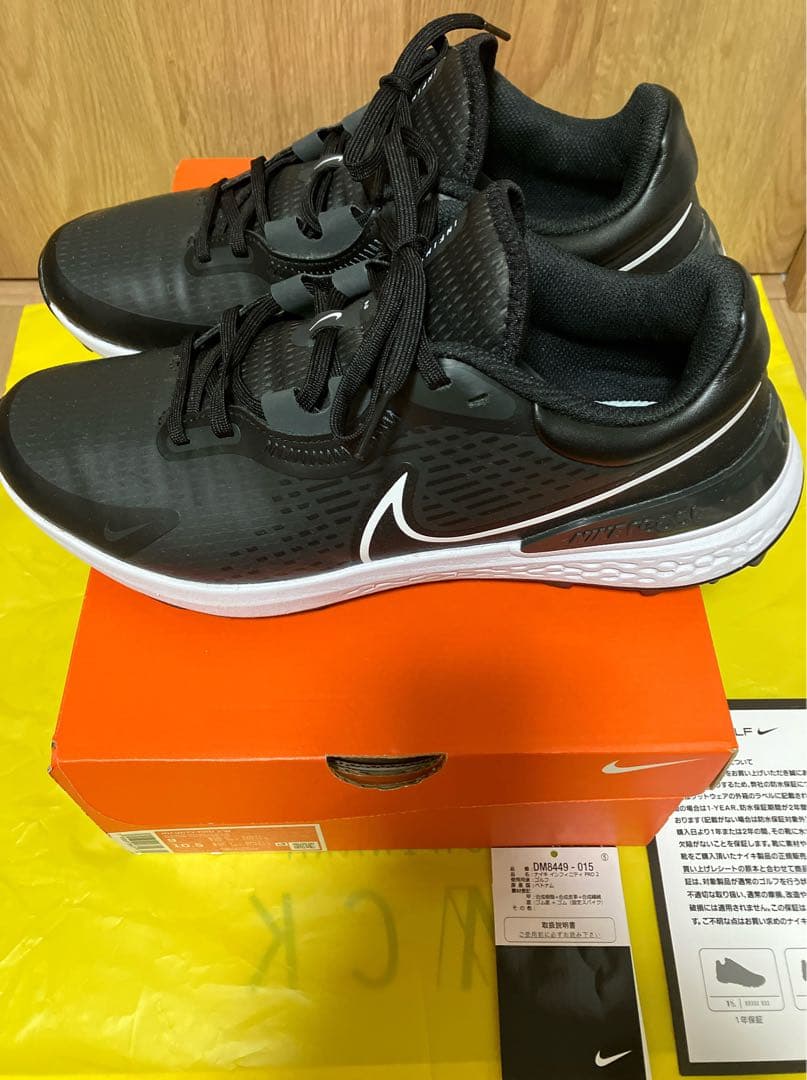 リッキー　NIKE スパイクレス　ゴルフシューズ　インフィニティプロ２