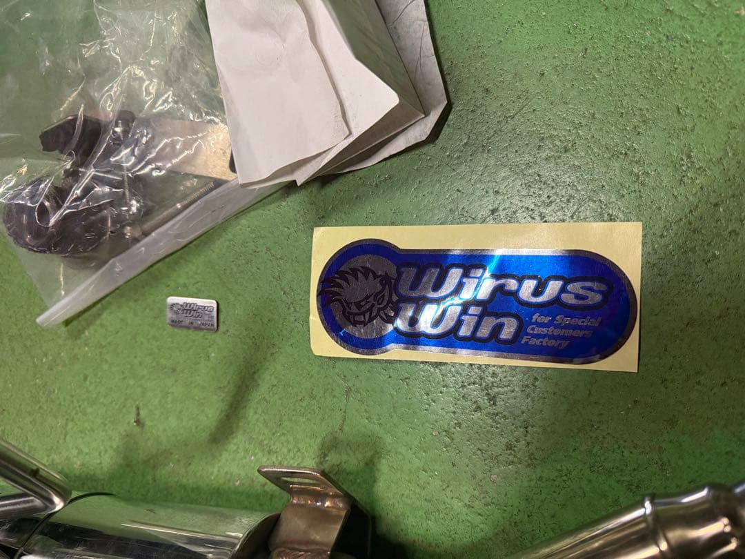 ヤマハ VOX Wirus Winステンレスマフラー