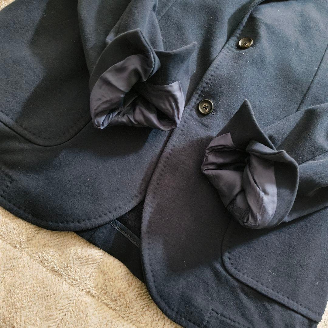 極美品 チルコロ1901 カシミヤタッチ ジャケット ネイビー 50 L 紺