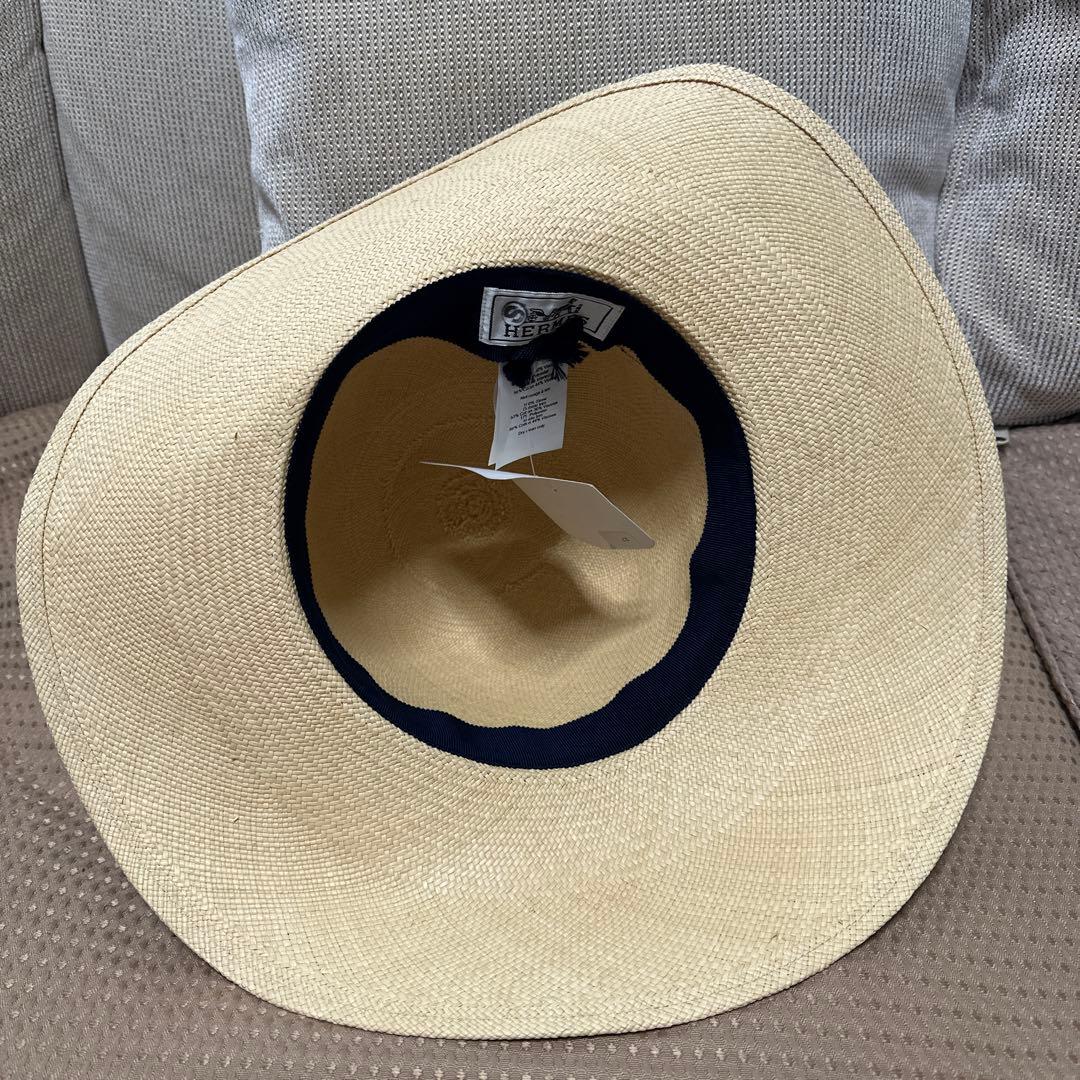 maikoエルメス帽子トリニダードマリン58新品未使用タグ付正規品本物