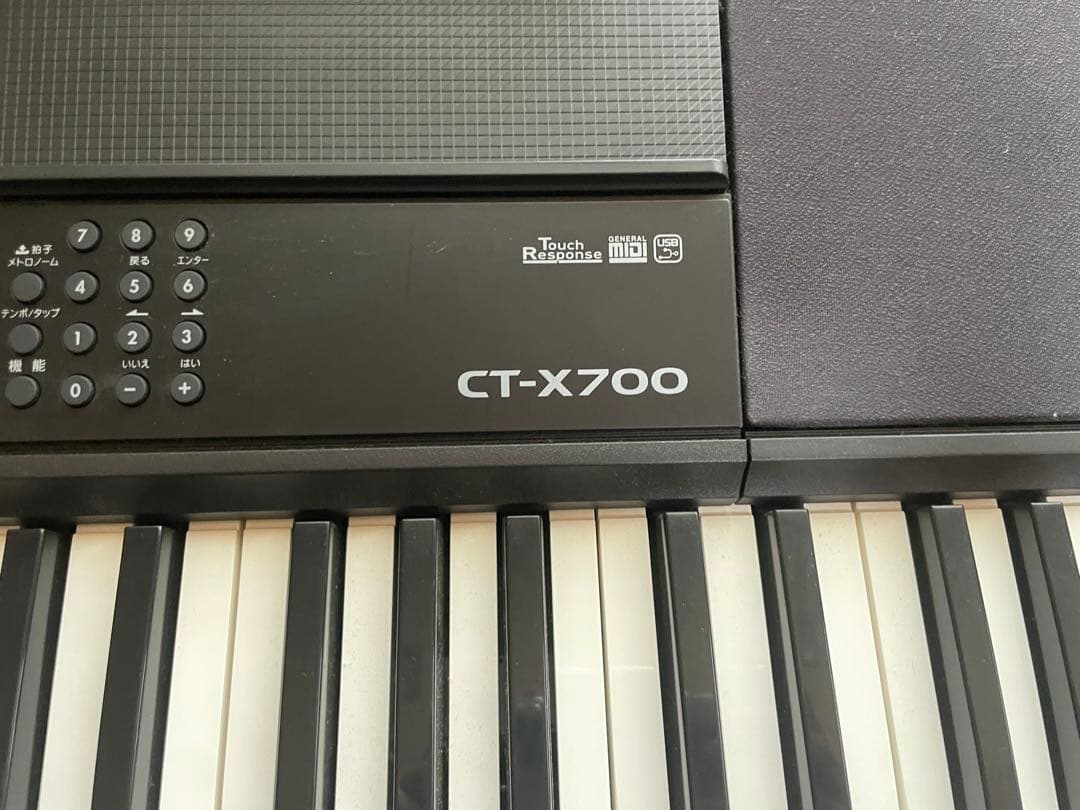 CASIO CT-X700 61鍵電子キーボード 箱無し