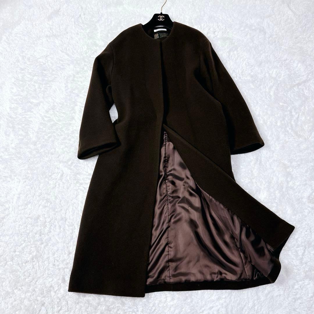 BEAUTY&YOUTH MANTECO ノーカラーベルト ロングコート 未使用