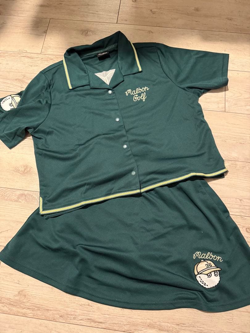 Mimi　マルボンゴルフ レディース セットアップ 半袖トップススカート