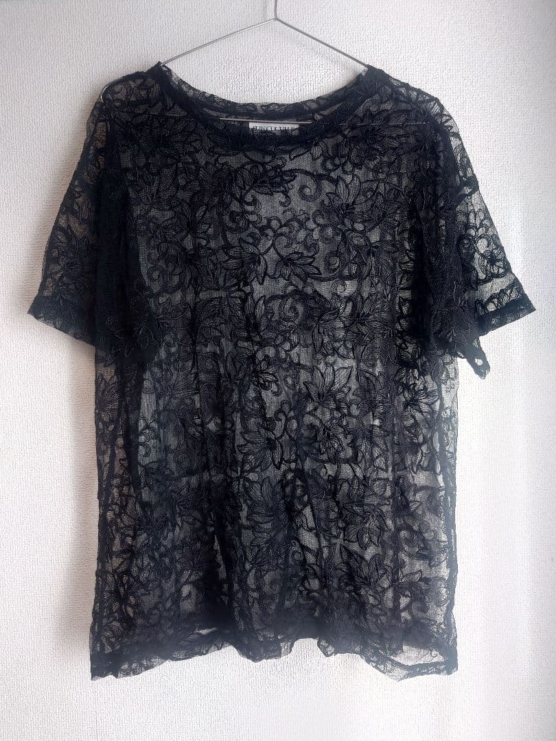 kujaku クジャク シアー シャツ レア フリーサイズ