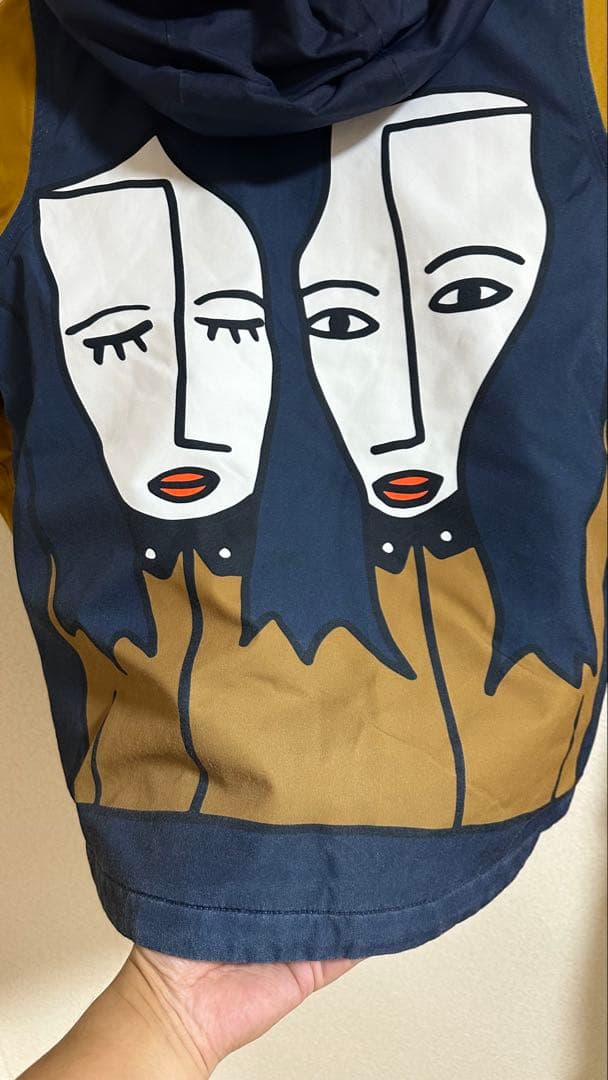 868スノーボードウェア(子ども用) ブラウン/ネイビー　Mサイズ/140cm