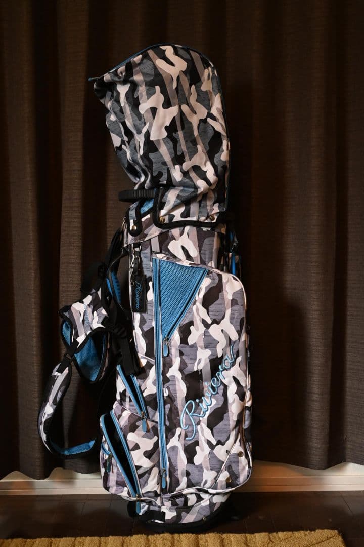 Riviera 迷彩キャディバッグ