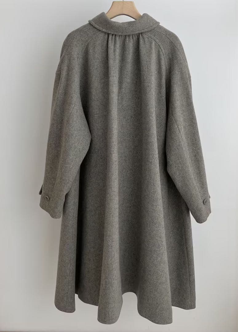 AMOMENTO アモーメント Shirring Coat シャーリング