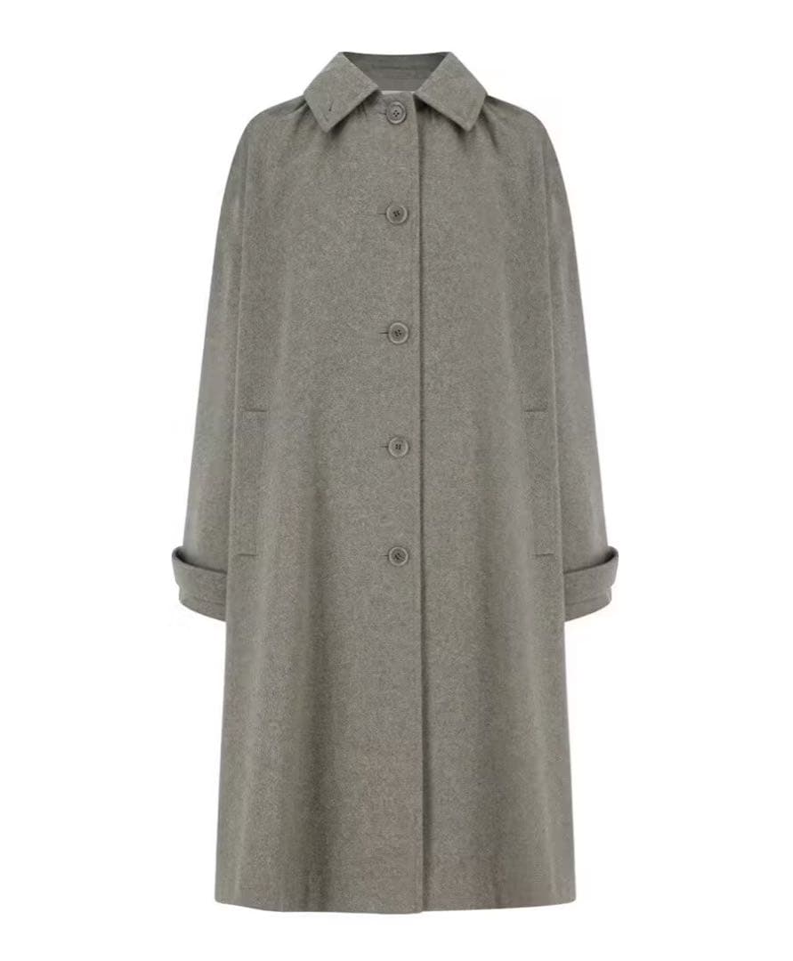 AMOMENTO アモーメント Shirring Coat シャーリング