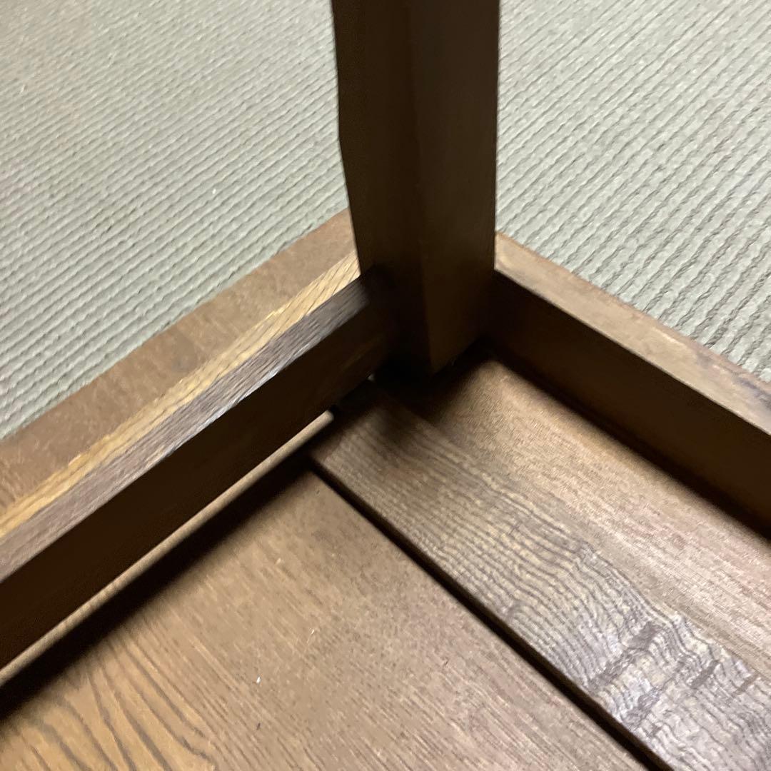 和製アンティーク　折りたたみ　座卓　ちゃぶ台　机　テーブル　木