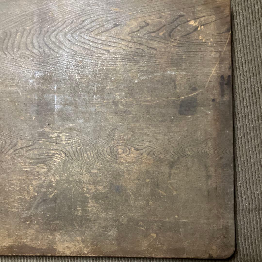 和製アンティーク　折りたたみ　座卓　ちゃぶ台　机　テーブル　木