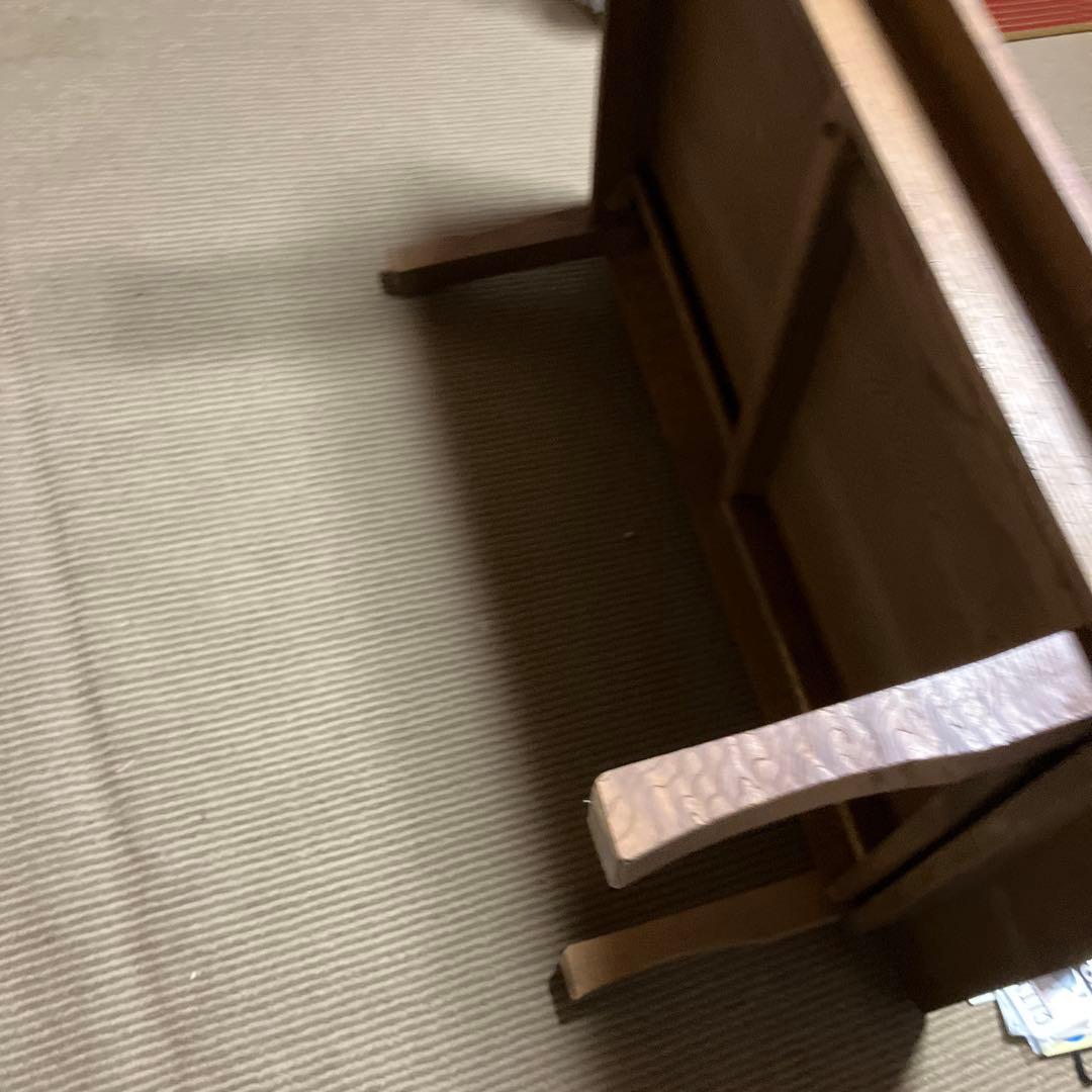 和製アンティーク　折りたたみ　座卓　ちゃぶ台　机　テーブル　木