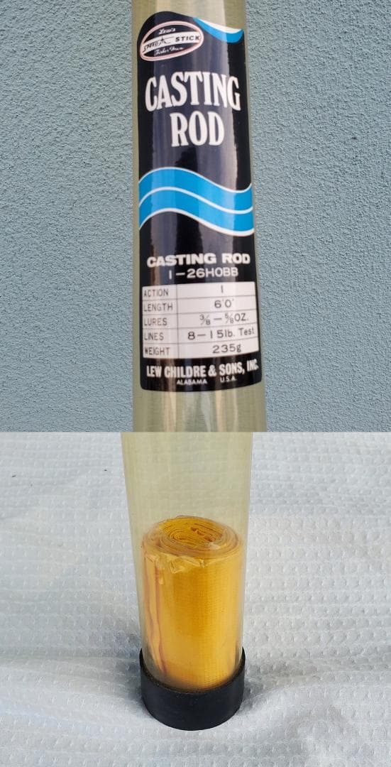 C147　Lew’s スピードスティック　キャスティングロッド　1-26HOBB