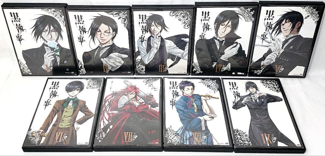 黒執事【1期+2期+3期+OVA+劇場版】DVD 全26巻 セット
