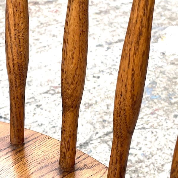 オリバーアメリカ　レッドオーク　ダイニングチェア　ボウバックチェア　木製椅子