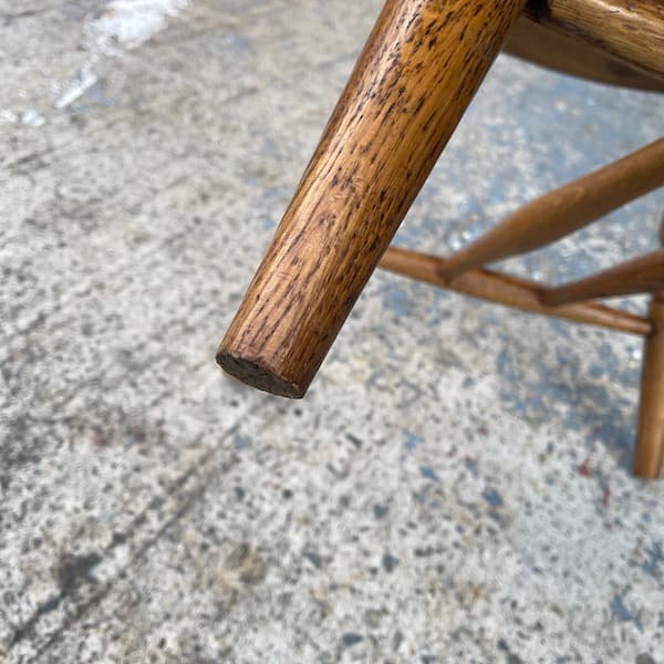 オリバーアメリカ　レッドオーク　ダイニングチェア　ボウバックチェア　木製椅子