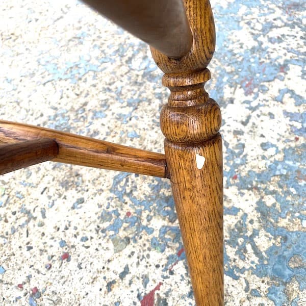 オリバーアメリカ　レッドオーク　ダイニングチェア　ボウバックチェア　木製椅子