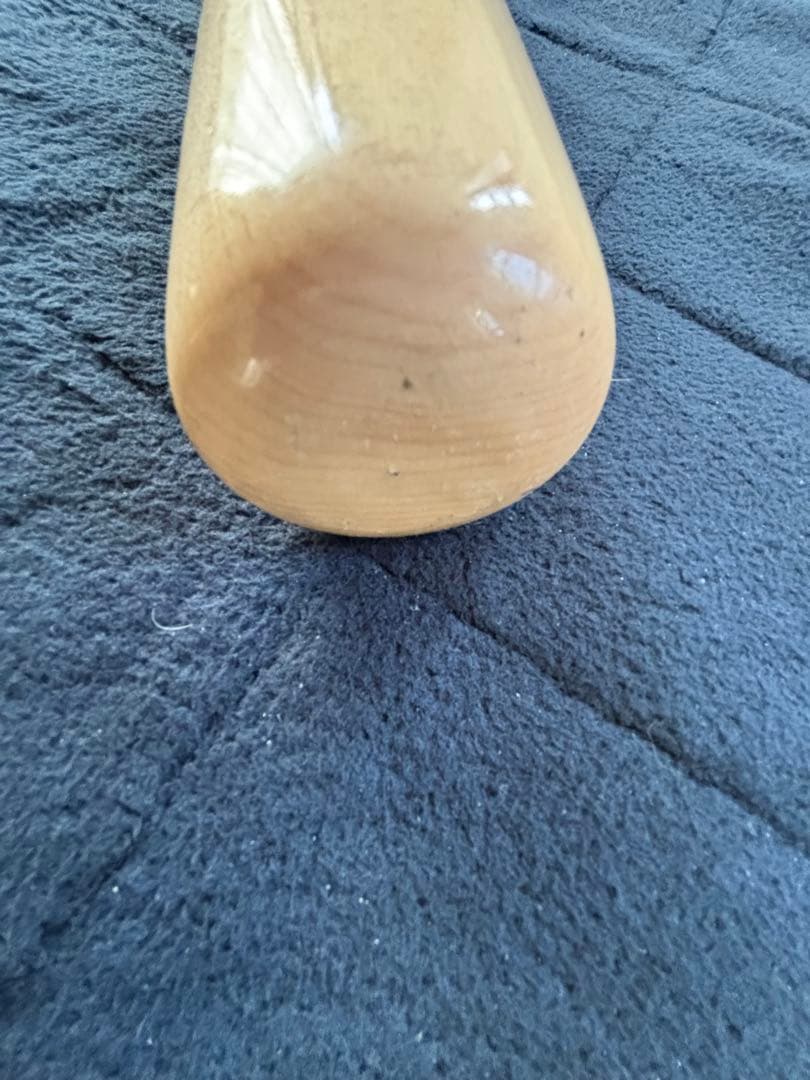 ミズノプロ硬式木製バット　D55刻印　NPBマーク入り