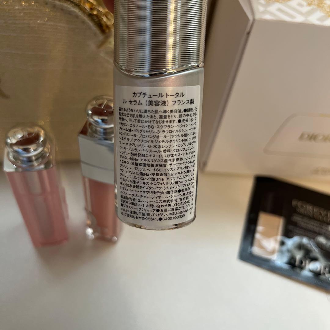 【美品】Dior 2024クリスマスコフレ　ボックス&ショーパー付き