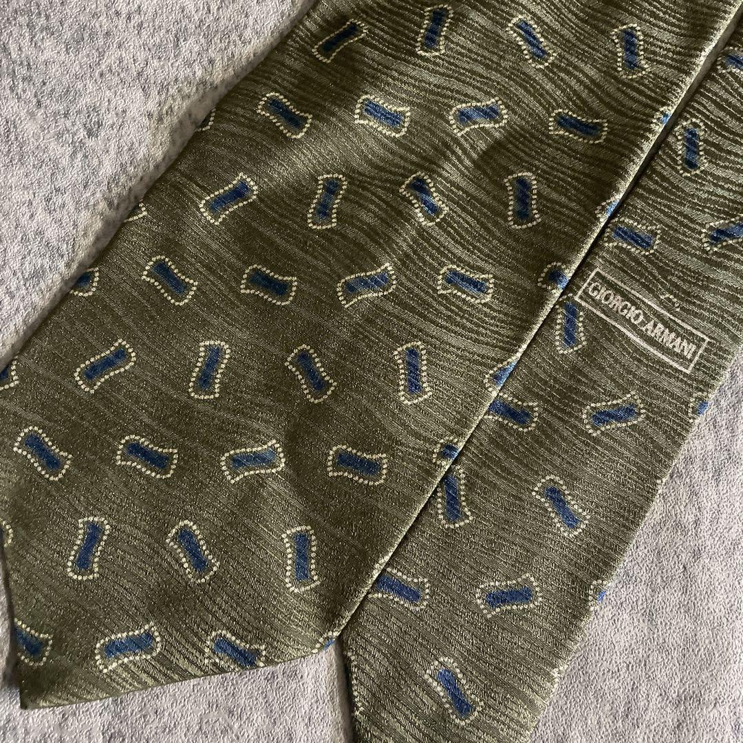 【極美品】高級ダブルセットアップ スーツ× GIORGIO ARMANIネクタイ