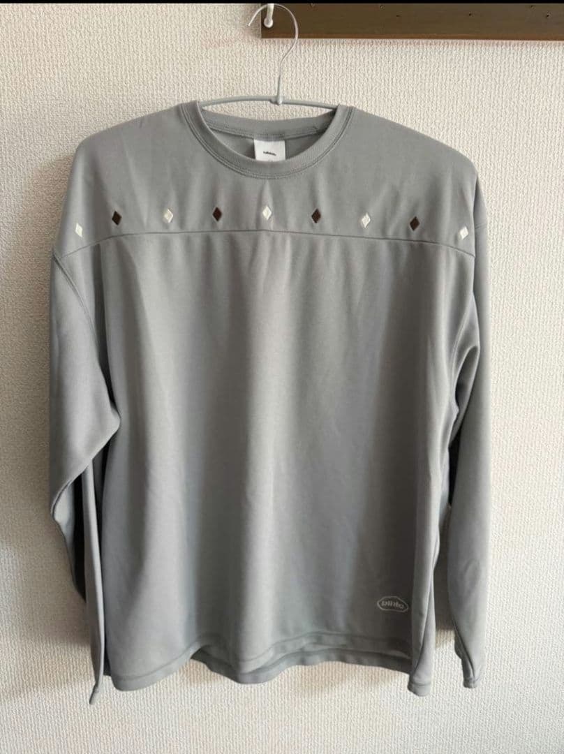 ballaholic グレー 長袖Tシャツ Lサイズ