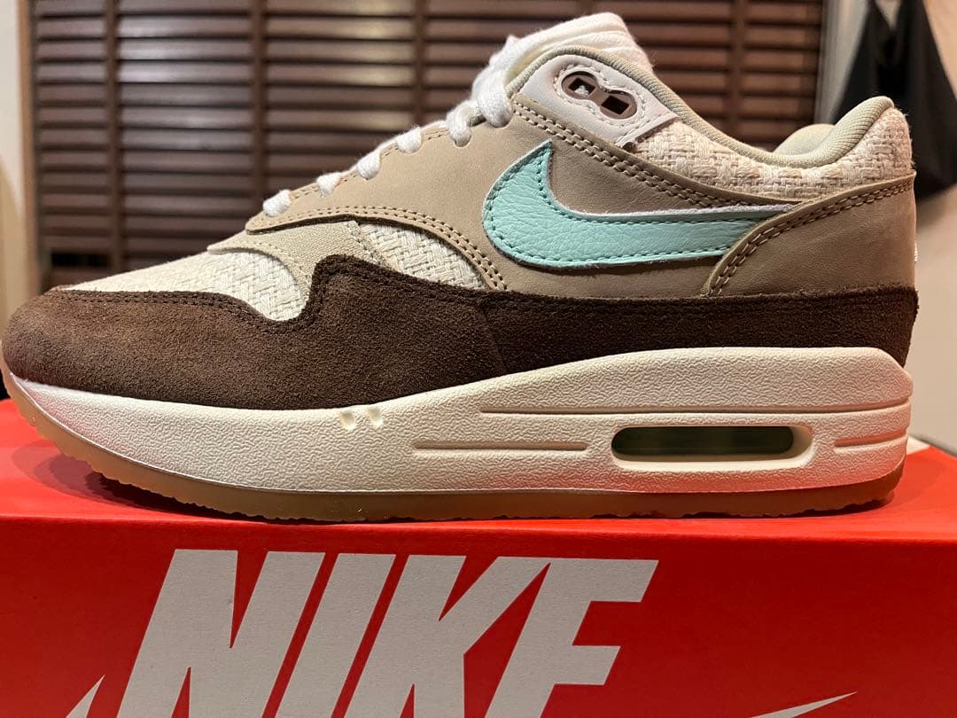 新品　NIKE AIR MAX 1 PRM 5 ベージュ/ブラウン23.5cm