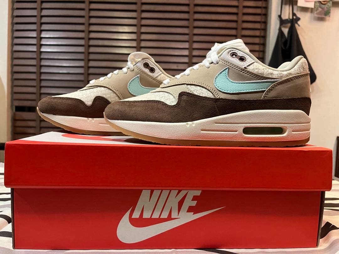 新品　NIKE AIR MAX 1 PRM 5 ベージュ/ブラウン23.5cm